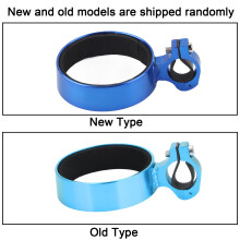 Cycling Water Bottle Cage Aluminum Alloy Blue Bike Accessory Fits 600ml Bottles