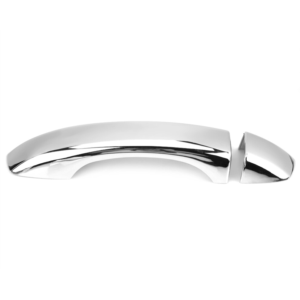 8Pcs Car Door Handle Cover Trim For Mg Zs Suv 2018-2019 Silver 4041392487822