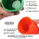 Plastic Poker Dice Cup Set with 5 Dices Shaking Cup Drinking Board Game Dice Box Red 2