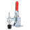 2Pcs Iron Galvanized Quick Fixed Toggle Clamps, 50KG Capacity 1