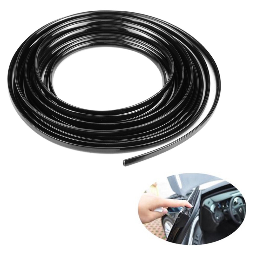 Automotive Door Edge Moulding Scratch Guard Protector 6M/19.7Ft Black 9411392488528