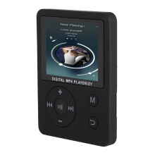 Portable 1.8" Color Screen HiFi MP4 Player 32GB Black Lightweight