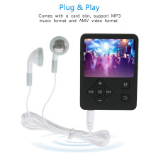 Color Screen MP3 MP4 Player 1.8" 32GB Support TF Card Black