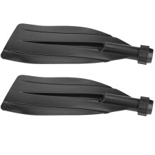 Durable Black Kayak Canoe Paddle Blade Pair – Lightweight, Easy to Install