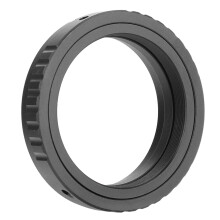 M48x0.75 Adapter for Nikon DSLR & Canon EOS Mounts, Aluminum Black
