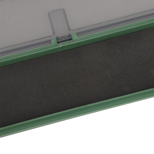 Multi-Functional Green Fishing Tackle Box 35cm Storage Container 2