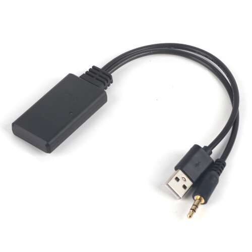 Auto Bluetooth Receiver 3.5mm/0.14in AUX Cable Wireless Stereo Car Accessory 1