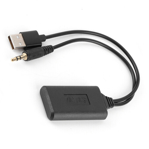 Auto Bluetooth Receiver 3.5mm/0.14in AUX Cable Wireless Stereo Car Accessory 2