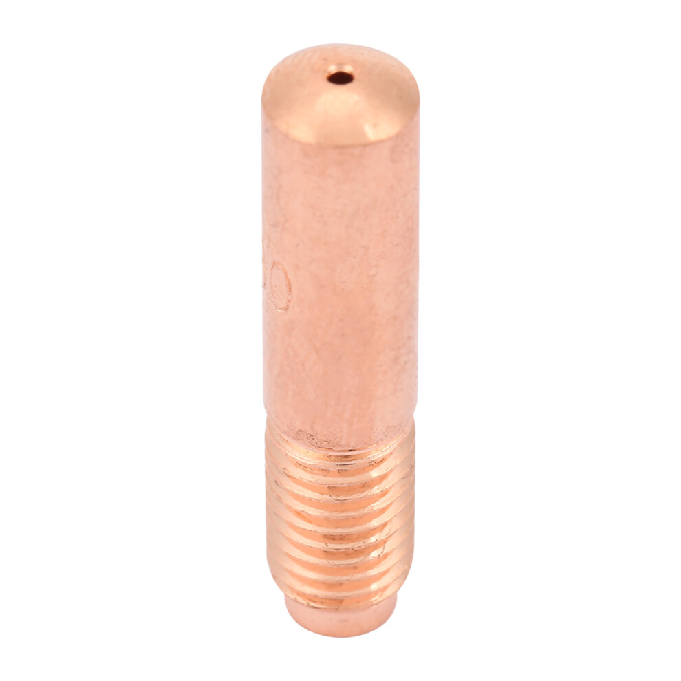 10Pcs Mig Welding Contact Tips 0.035" 0.9Mm Copper For Easy Replacement 7891392490370