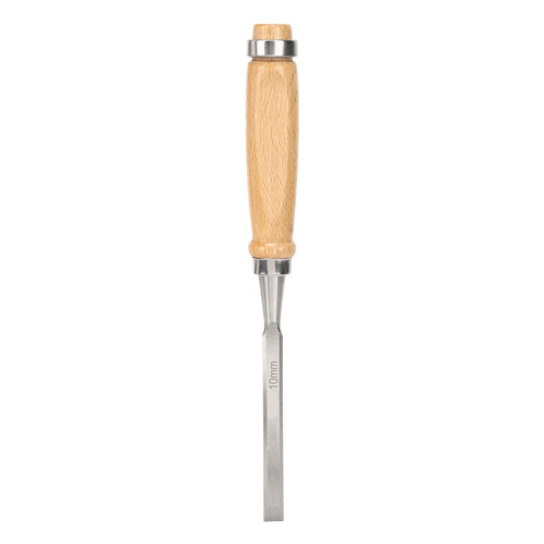 10mm Chrome Vanadium Wood Handle Chisel for Carpentry & Woodworking 1