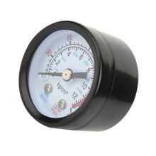 Y40 Iron Shell Air Compressor Pressure Gauge 0-180 PSI, 42mm Diameter