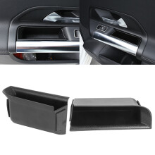 2pcs Black Door Storage for Benz