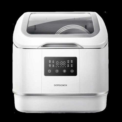 GORGENOX Desktop 3-Set Dishwasher, No Installation Required, High-Temperature Sterilization