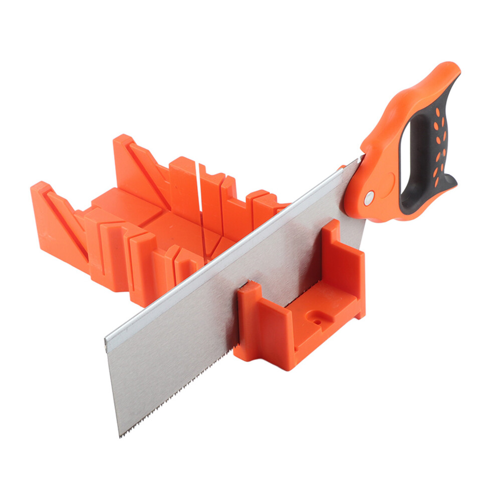 12 Inch Abs Plastic Mitre Box & Back Saw Set For Angled Cuts 4261392491883