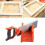 12 Inch ABS Plastic Mitre Box & Back Saw Set for Angled Cuts 11