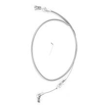 36in Stainless Steel Braided Throttle Cable for Chevy/Ford 350 302 SBC