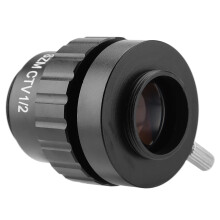 0.5X C Mount Objective Lens for SZM Video Digital Cameras, 28mm Thread