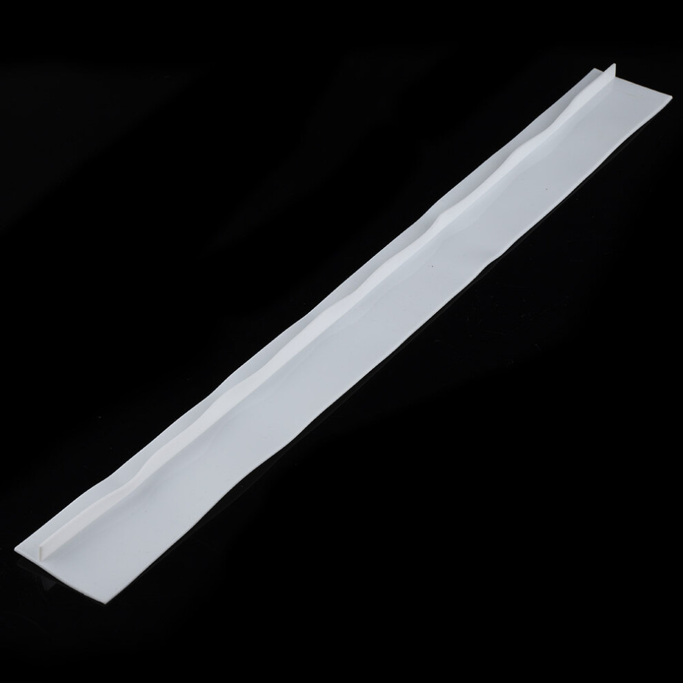 Oil Resistant Silicone Gap Strip For Stove & Counter Sealing White 1Pc 9401392735166