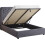 Seconique Madison 5ft Ottoman Bed - Grey Velvet Fabric 2