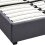 Seconique Madison 5ft Ottoman Bed - Grey Velvet Fabric 9
