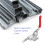 GH-6010 Galvanized Toggle Clamp Heavy Duty Fast Fix Hand Tool for Workshop 8