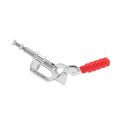 GH-302-FM Quick Fixed Toggle Clamp with Holding Latch in Iron Galvanized Finish 2