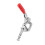 GH-302-FM Quick Fixed Toggle Clamp with Holding Latch in Iron Galvanized Finish 4