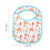 3pk Knitted Cotton Baby Bibs Set Soft 2