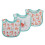 3pk Cotton Baby Bibs Soft Knitted Feeding 5
