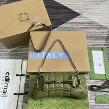GUCCI Green Canvas Belt Bag | Premium Quality Waist Pack 764339