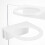 Acrylic Aquarium Filter Bag Bracket White, 12mm Fixed Glass 5