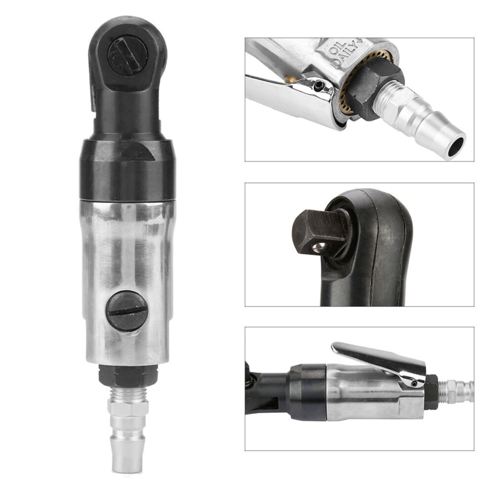 1/4" Square Drive Pneumatic Air Ratchet Wrench Â 16Cm, 300Rpm 3501392496503