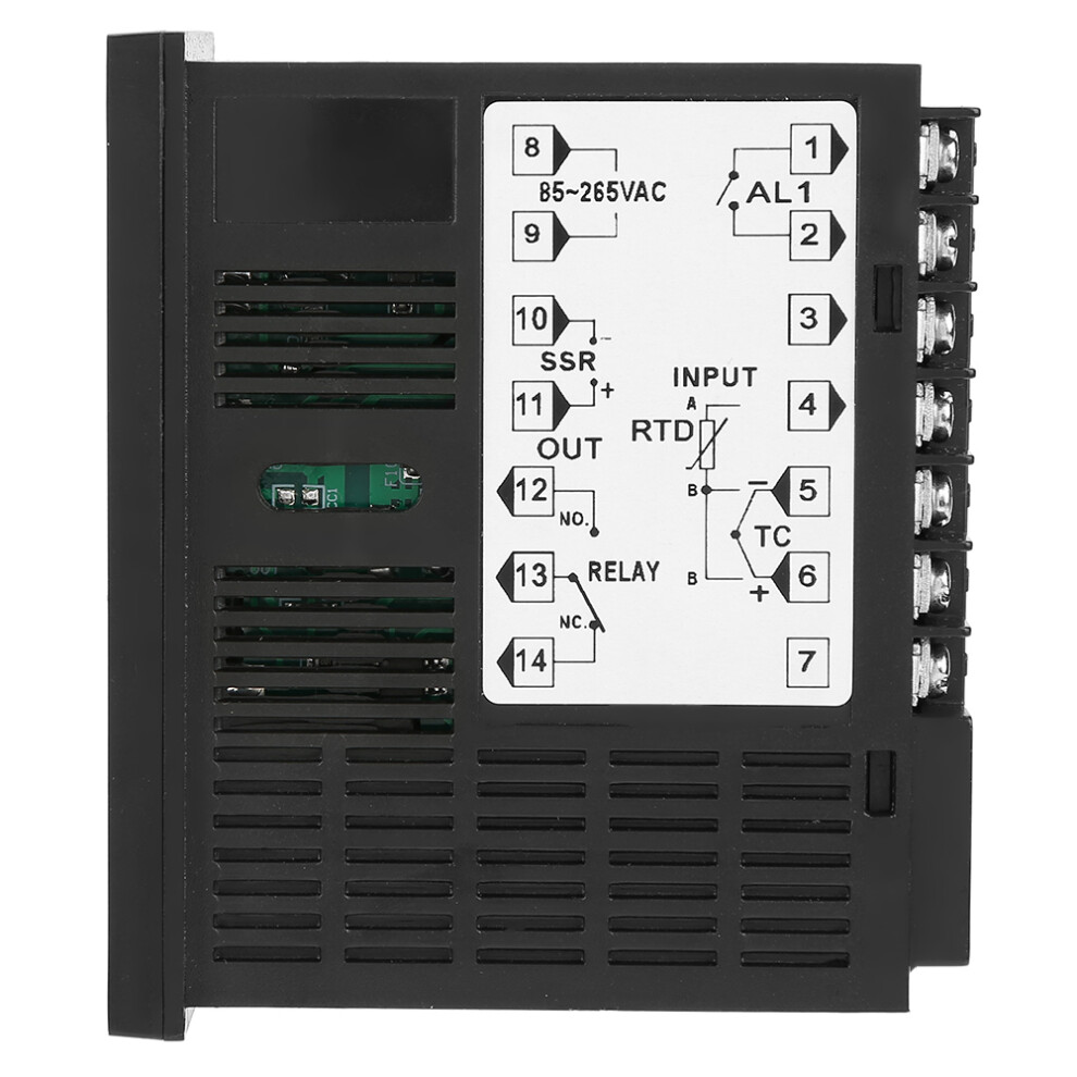 Digital Pid Temperature Controller Thermostat, -199~1300C, Relay/Ssr Output 6911392496460