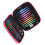 Colourful Ring Circular Knitting Needles Set Aluminium 4.5mm Interchangeable 11