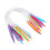 Knitting Needles Set 12PCS Multicolor Plastic Circular Tubes 40cm for Sweaters 11