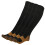 Black Copper Fiber Compression Stockings 2 Pair XL Ankle Support 15