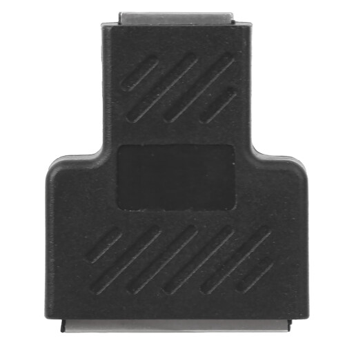 5 Pack RJ45 Network Splitters 1 Into-2 Industrial Black Ethernet Extenders