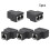 5 Pack RJ45 Network Splitters 1 Into-2 Industrial Black Ethernet Extenders 2