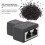 5 Pack RJ45 Network Splitters 1 Into-2 Industrial Black Ethernet Extenders 3