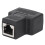 5 Pack RJ45 Network Splitters 1 Into-2 Industrial Black Ethernet Extenders 13