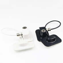 2X Baby Safety Window Restrictors with Safety Lock Cable, No Screws Required to Avoid Damage and Protect the Safety