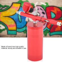 0.3mm Mini Air Compressor Spray Airbrush Set 7CC Capacity Portable 10x4.5cm