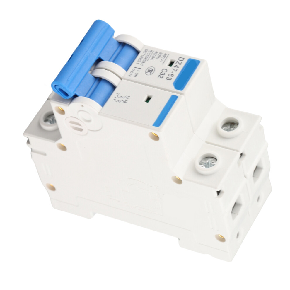 Dz47â63 2Pole 32A Miniature Breaker 220/380V For Safe Power Distribution 7661392501327