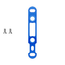 Front Rear Bike Disc Brake Conversion Bracket-Blue front brake