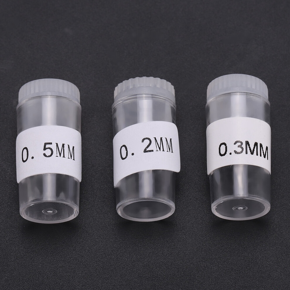 Airbrush Nozzles And Needles Set 0.2Mm 0.3Mm 0.5Mm Replacement Tips For Artists 8461392739916