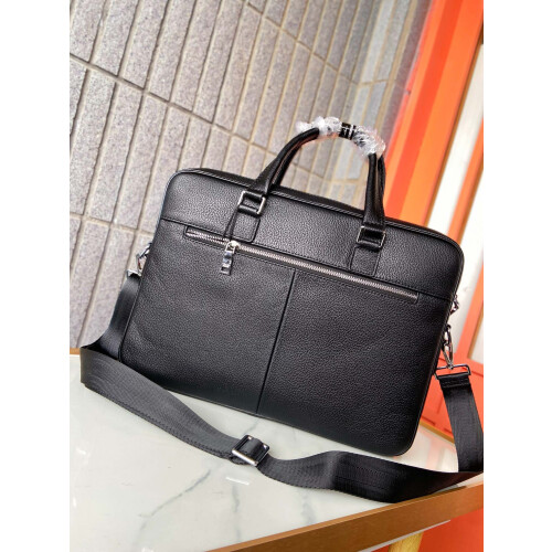 Prada Pure Leather Briefcase 108-3 39cm 1