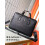 Prada Pure Leather Briefcase 108-3 39cm 1