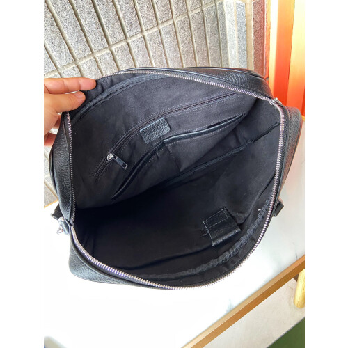 Prada Pure Leather Briefcase 108-3 39cm 2