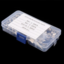 Metal Replacement Grease Nipple Fittings Pack, 60 pcs, M6-M10