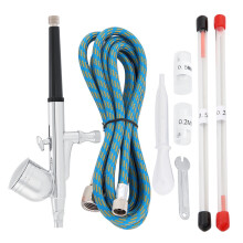 Aanpasbare naald- en nozzle-opties, multifunctionele airbrushsets voor nauwkeurige spuitpistoolbediening, professionele airbrushapparatuur met